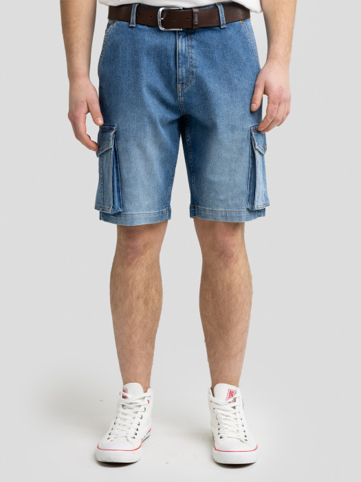 Pánske kraťasy jeans MORRIS 418